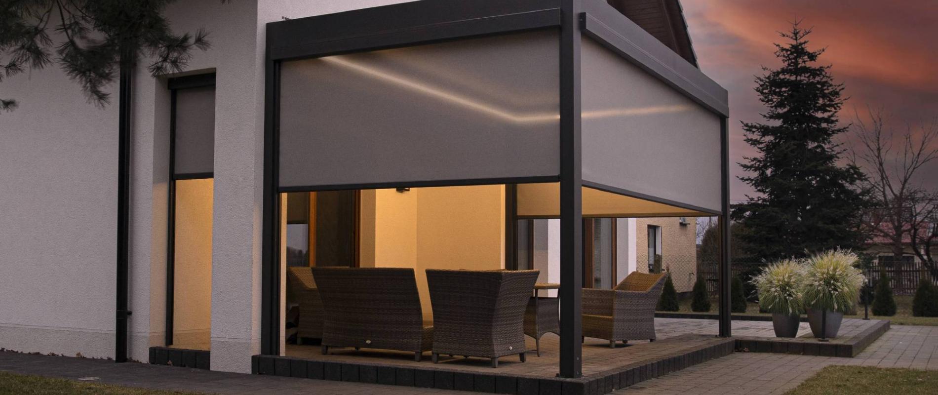 Venkovní screenová roleta Refleksol R125 Venkovní screenová roleta Refleksol R125